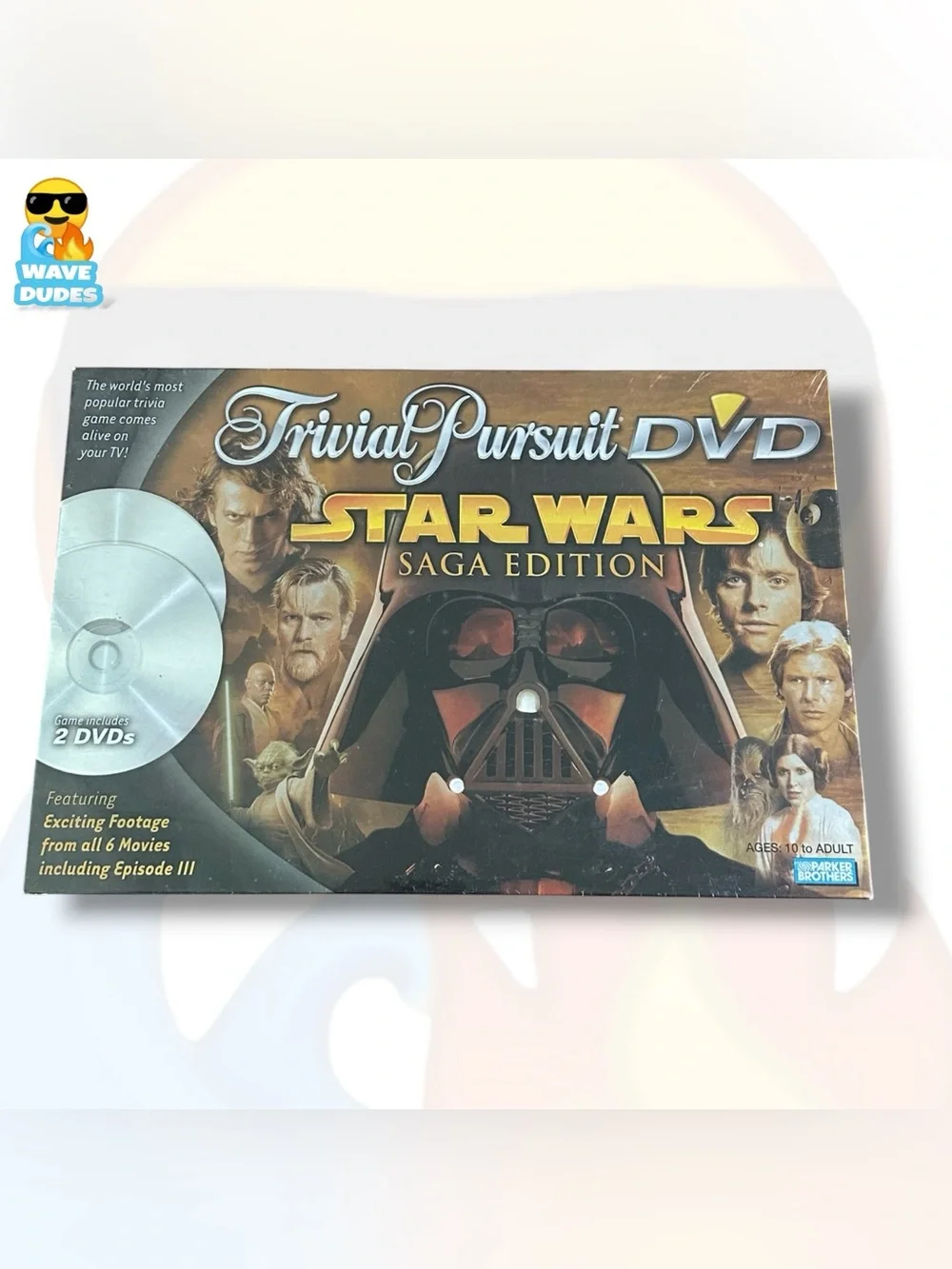 Trivial Pursuit DVD: Star Wars Saga Edition Game
